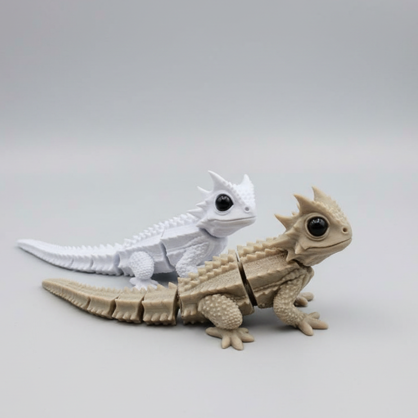 Lagarto articulado de pinchos