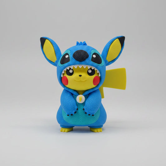 Figura - Pikachu con pijama de Stitch