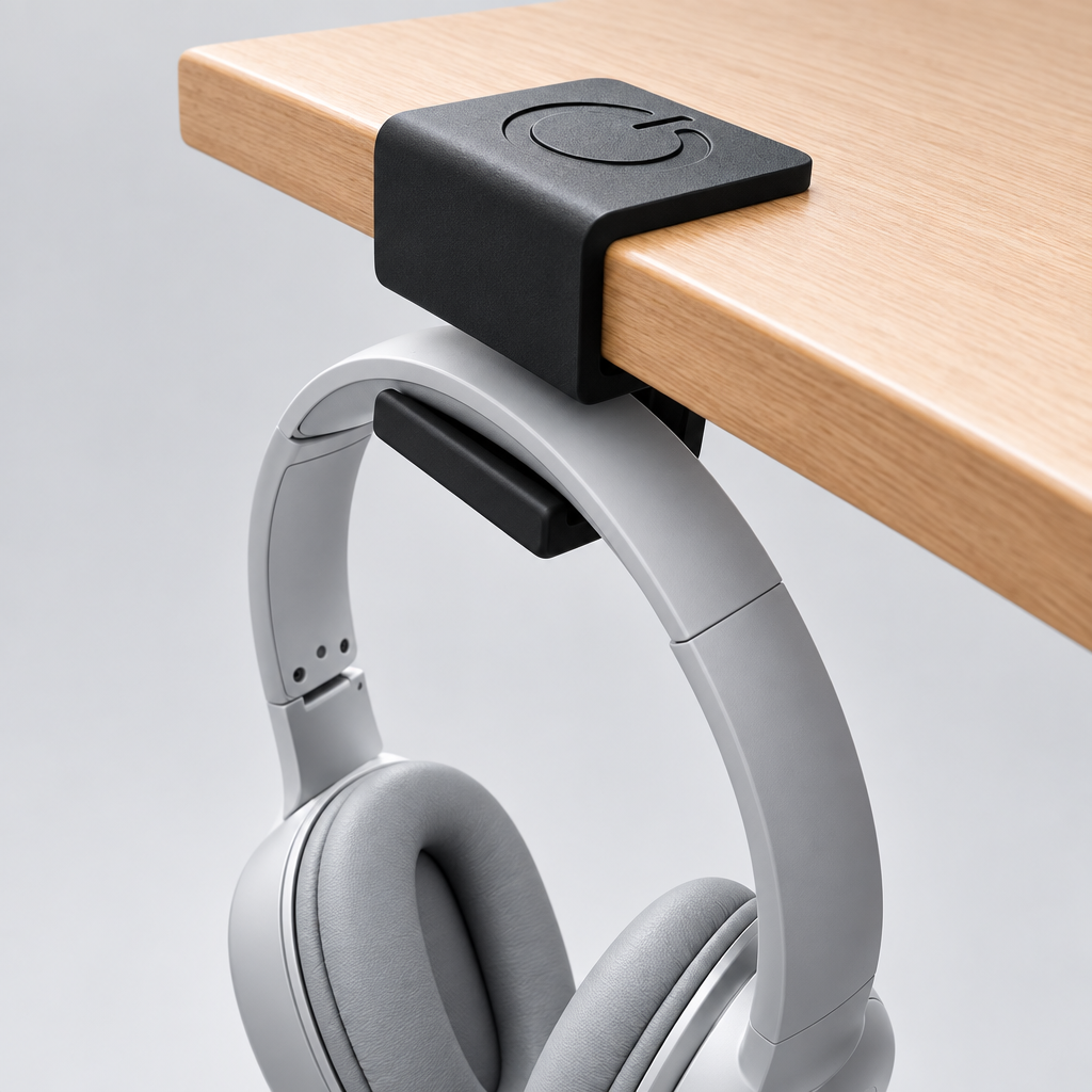 Soporte para Auriculares bajo mesa