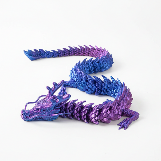 Dragón chino articulado inspirado en Shen Long