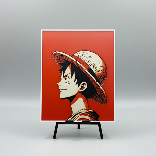 Luffy de perfil